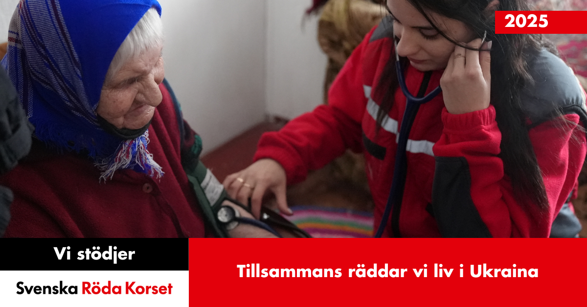 Livsmedelsföretagen stöttar Röda Korset i Ukraina – Livsmedelsföretagen